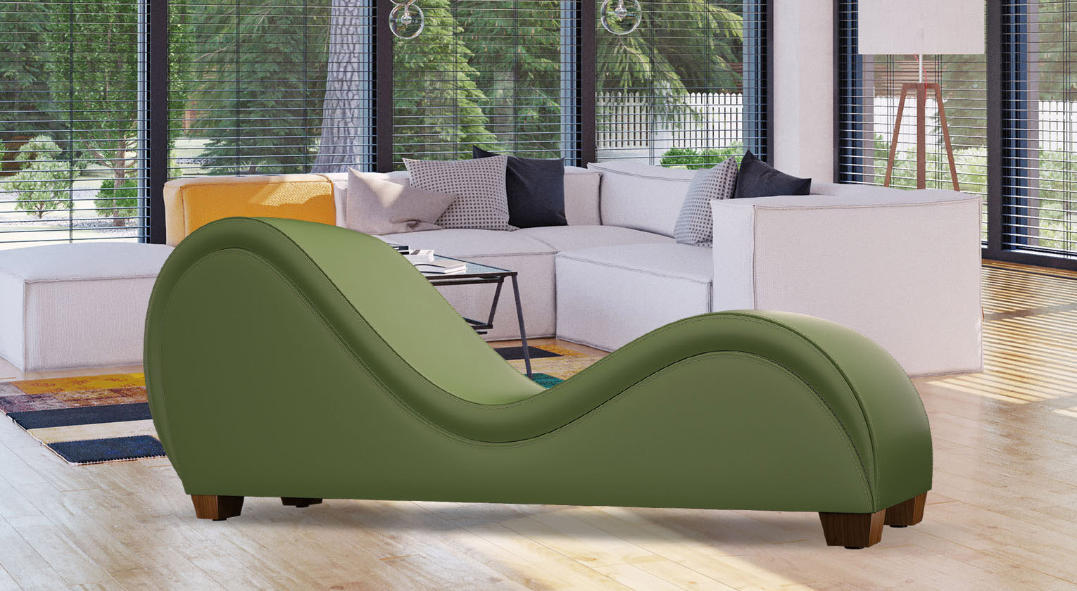 The Tantra Chair in a modern living room.